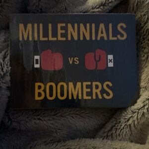 . Millennials   VS  Boomers    Trivia game